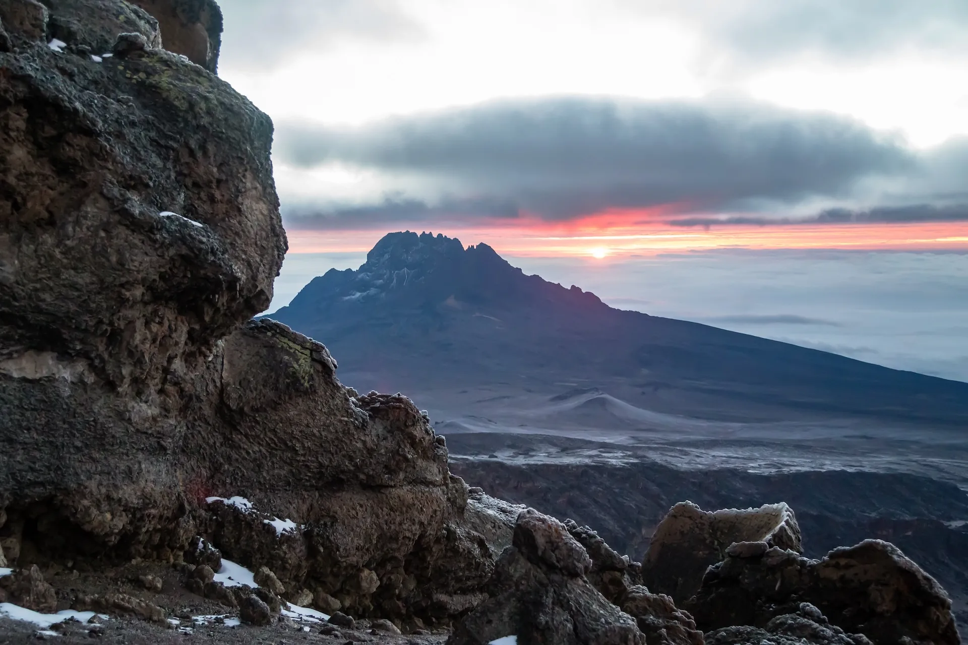 Du kan forvente vide Kilimanjaro-panoramaer på alle ruter