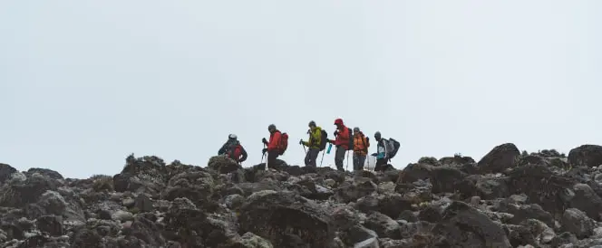 Rongai-ruten - Dag 4 - Fottur fra Kikilewa Camp til Mawenzi Tarn Camp